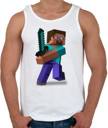 printfashion Stevee - Férfi atléta - Fehér (2440842)