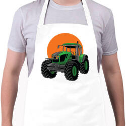 printfashion Traktor - Kötény - Fehér (13238980)