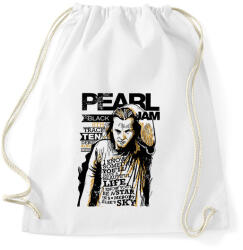 printfashion Pearl Jam - Sportzsák, Tornazsák - Fehér (14972938)