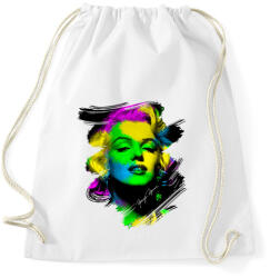 printfashion marilyn-monroe-png - Sportzsák, Tornazsák - Fehér (4179782)