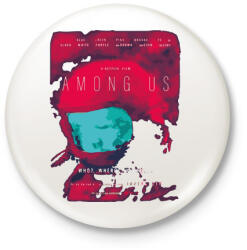 printfashion Among us plakát - Kitűző, hűtőmágnes - Fehér (4119947)