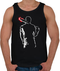 printfashion TWD- Negan Lucille - Férfi atléta - Fekete (1873228)