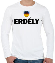 printfashion Erdély - Férfi hosszú ujjú póló - Fehér (14095761)