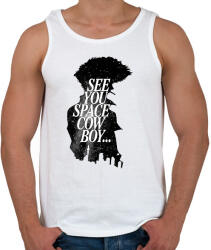 printfashion See You Space Cowboy - Férfi atléta - Fehér (1323017)