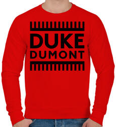 printfashion Duke Dumont - Férfi pulóver - Piros (2519377)