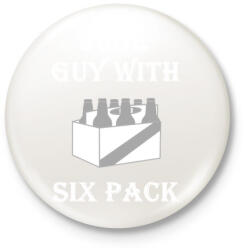 printfashion Júniusban született kockás hasú 2 - Kitűző, hűtőmágnes - Fehér (3079833)