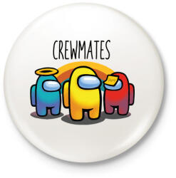 printfashion Among us - crewmates. - Kitűző, hűtőmágnes - Fehér (4147835)