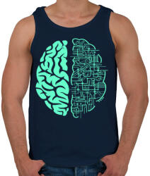 printfashion Electroagy - Férfi atléta - Sötétkék (128741)