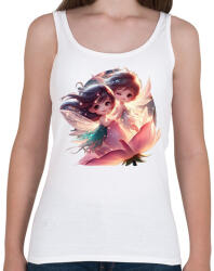 printfashion Tündérfiú és tündérlány - Női atléta - Fehér (14847894)