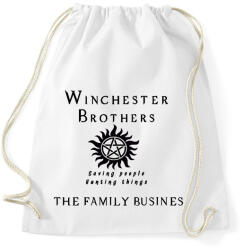 printfashion WINCHESTER BROTHERS - Sportzsák, Tornazsák - Fehér (1509775)