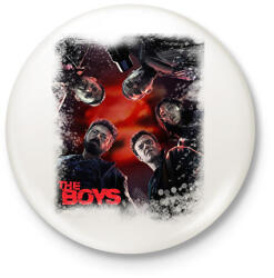 printfashion The Boys - Kitűző, hűtőmágnes - Fehér (16298160)