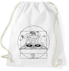 printfashion Dj - Sportzsák, Tornazsák - Fehér (11671635)