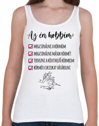 printfashion Műköröm - Női atléta - Fehér (5701630)