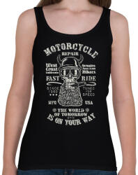 printfashion is on your way - Női atléta - Fekete (4870150)