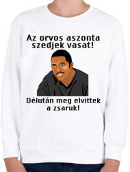 printfashion az orvos aztmondta. . . - Gyerek pulóver - Fehér (2084715)