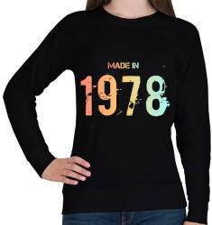 printfashion 1978 - Női pulóver - Fekete (6225861)