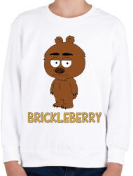 printfashion Brickleberry: Malloy - Gyerek pulóver - Fehér (2034262)