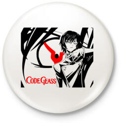printfashion Code geass - Kitűző, hűtőmágnes - Fehér (5134271)
