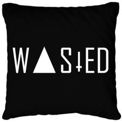 printfashion Wasted - Párnahuzat, Díszpárnahuzat - Fekete (7669741)