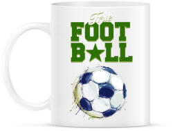 printfashion True football - Bögre - Fehér (915478)