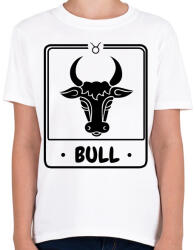 printfashion bika - Gyerek póló - Fehér (13626009)