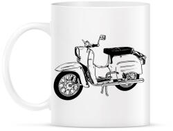 printfashion simson schwalbe - Bögre - Fehér (12751768)