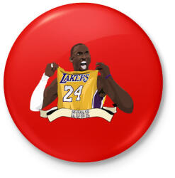 printfashion KOBE - Kitűző, hűtőmágnes - Piros (3627632)