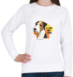 printfashion I love my foxi - Női pulóver - Fehér (14242064)