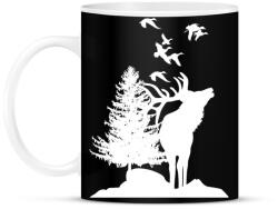 printfashion wild life - Bögre - Fekete (3760562)