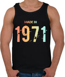 printfashion 1971 - Férfi atléta - Fekete (6223618)