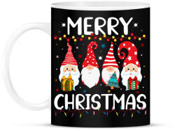 printfashion boldog karácsonyt - Bögre - Fekete (14647867)