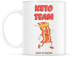 printfashion ketoteam - Bögre - Fehér (10766525)