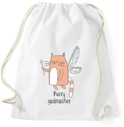 printfashion Magic cat - Sportzsák, Tornazsák - Fehér (2945883)