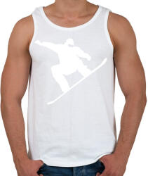 printfashion Snowboard 04 - Férfi atléta - Fehér (11348762)