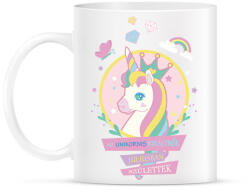 printfashion Unikornis királynők júliusban születtek - Bögre - Fehér (1613874)