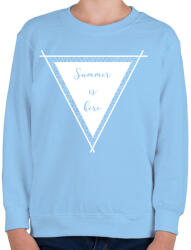 printfashion Summer. - Gyerek pulóver - Világoskék (274674)