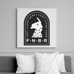 printfashion FNBR - Loot LLama Gang - Vászonkép - Fehér (6624072)