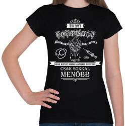 printfashion Állatorvosi asszisztens - Női póló - Fekete (13352788)