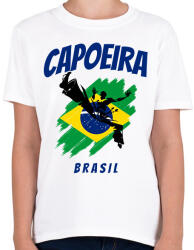 printfashion CAPOEIRA BRASIL - Gyerek póló - Fehér (9427213)