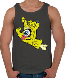 printfashion Zombikéz - Férfi atléta - Sötétszürke (2365664)