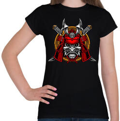 printfashion samurai - Női póló - Fekete (13734983)