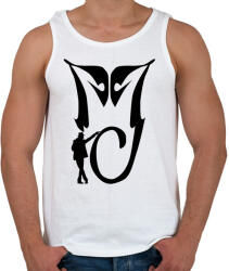 printfashion Michael Jackson MJ - Férfi atléta - Fehér (4178651)