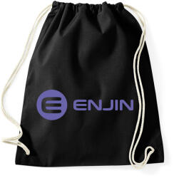 printfashion ENJ Logo 2 - Sportzsák, Tornazsák - Fekete (6038340)