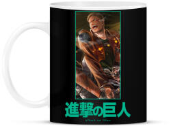 printfashion Singeki no kjodzsin - Bögre - Fekete (5387271)