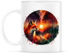 printfashion Cuki erdei róka - Bögre - Fehér (15378276)