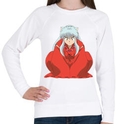 printfashion Inuyasha - Női pulóver - Fehér (1967658)