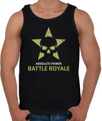printfashion Battle Royale - Absolute Power - Férfi atléta - Fekete (1779862)