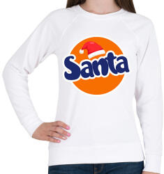 printfashion Fanta Santa - Női pulóver - Fehér (1979586)