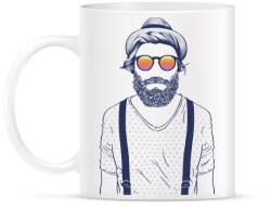 printfashion Hipster - Bögre - Fehér (1247310)
