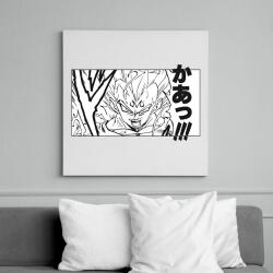 printfashion Son Goku - Vászonkép - Fehér (6636732)